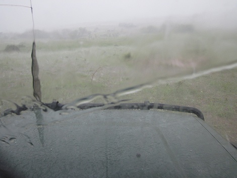 Unwetter in der Masai Mara